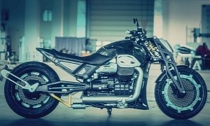 Lupus Alpha, the New "Russian" Muscle Bike Is, in Fact, All-Italian