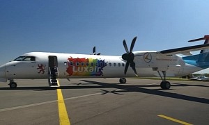 Luxair Dresses Its Aircraft in Rainbow Colors to Celebrate Pride Month