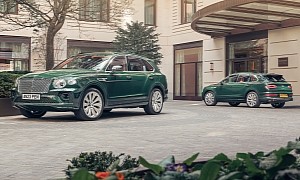 Luxury Hotel Commissions Four Bespoke Bentley Bentaygas and They're All Green
