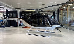 Luxury Real Estate Tycoon Gets the First Bell 407GXi Helicopter in Israel