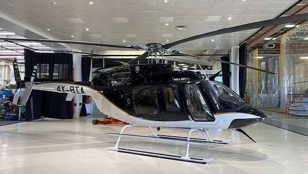 The first Bell 407GXi in Israel is owned by a real estate tycoon
