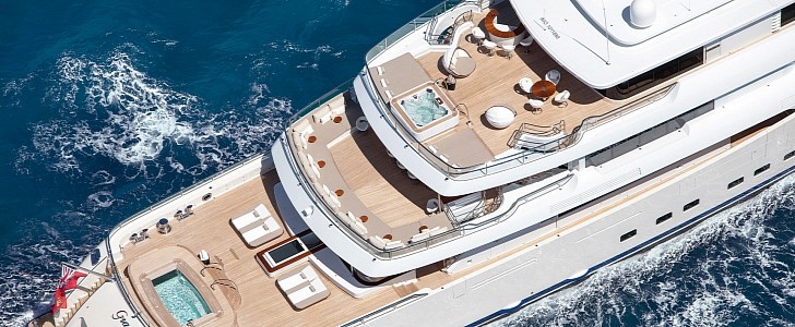 Nautilus is a stunning superyacht with elegant spa amenities