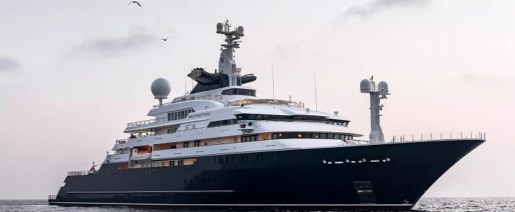 Octopus is available for charter for the first time, as one of the most exclusive charter yachts