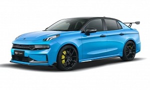 Lynk & Co Racing Flexes Muscles With the Unveiling of the 03+ Cyan Edition