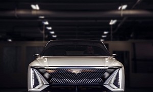 Lyriq Electric Crossover Debuts as the "New Face of Cadillac," 300+ Miles Range