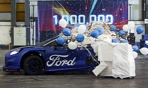 M-Sport Ford Puma Rally1 Gets Revealed To Celebrate Ford Production Milestone
