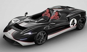 M1A-Inspired McLaren Elva Looks Like Open-Top Wonderland