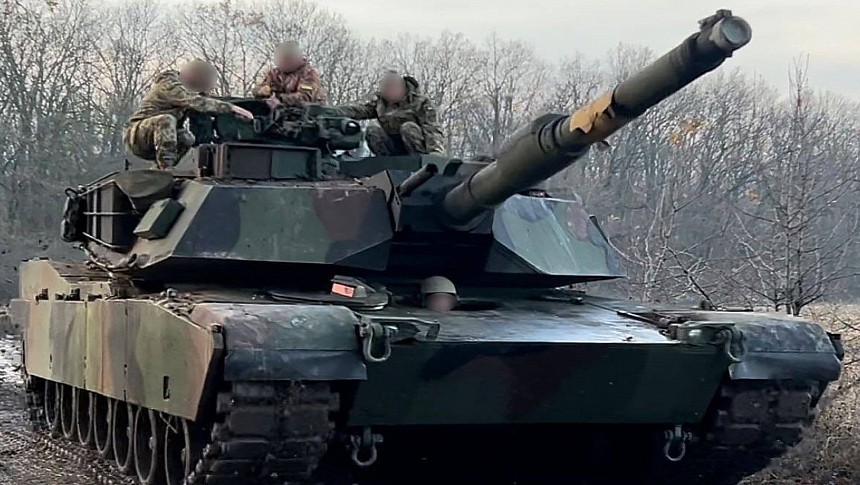 M1A1 Tank Spotted in Ukraine 