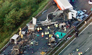 M5 Crash in the UK Kills 7 and Injures 51