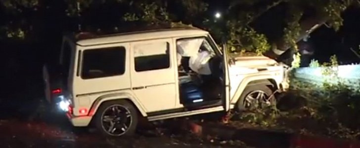 Mac Miller crashed his 2016 G-Wagon in May 2018, it got totaled