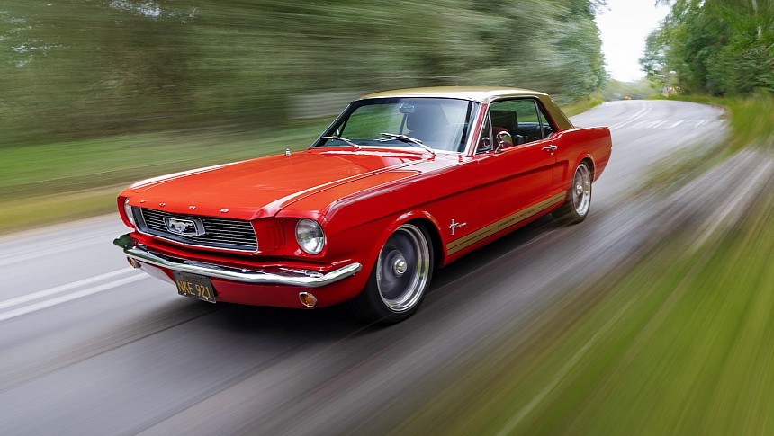 Electro-modded classic Ford Mustang is future-proofed