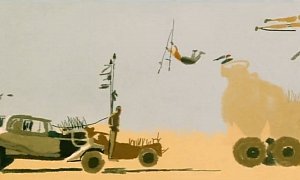 Mad Max: Fury Road Car Chase Scene Gets Watercolor Effect in this Tribute <span>· Video</span>