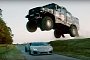 Mad Mike Builds 900 HP Lamborghini Huracan Drift Car, Battles Kamaz Dakar Truck
