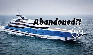 Madame Gu Superyacht: The Striking Blue Masterpiece “Abandoned” by Its Billionaire Owner
