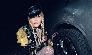 Madonna Hints "Car Trouble" With Dodge Challenger SRT Photo Shoot
