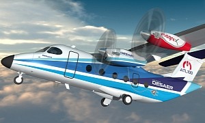 MagniX and Desaer Join Forces to Create the ATL-100H Hybrid-Electric Aircraft