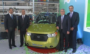 Mahindra Reva Opens EV Manufacturing Plant in India