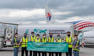 Major Airline Completes Its First Passenger Flight Powered by Sustainable Fuel