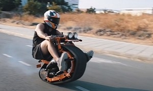 Make It Extreme Drops Incredible DIY "Crawler" Monotrack Bike Made From Scraps