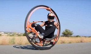 Make It Extreme Reveals an Out-of-This-World Monowheel From Junkyard Leftovers