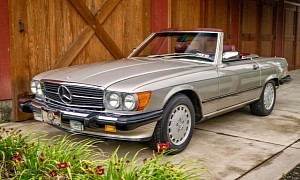 Make the Most Out of Next Year's Summer With This 1986 Mercedes-Benz 560SL