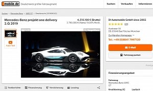 Make This Mercedes-AMG Project One Hypercar Yours For EUR 4.51 Million