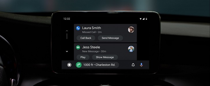 Calls on Android Auto