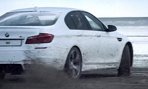 Making Of Video: BMW F10 M5 at Pendine Sands