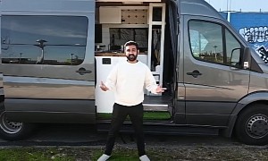 Mamba Is a 2015 Mercedes-Benz Sprinter Turned Off-Grid Tiny Home on Wheels