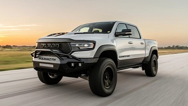Mammoth 1000 Ram TRX Carbon Edition by Hennessey Performance