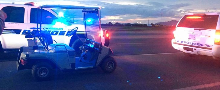 83-year-old man drove his golf cart the wrong way on Arizona freeway, got pulled over