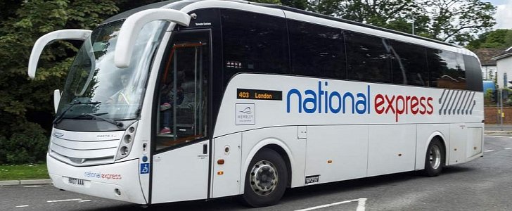 Couple arrested for having sex on National Express coach, where they'd just met