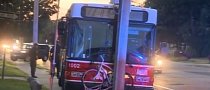 Man Assaults Bus Driver, Causes Crash into Utility Pole