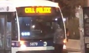 Man Attacks NYC Bus, Bus Pleads For Help