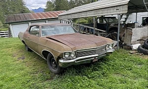 Man Bought a 1970 Chevy Impala, Had the Worst Engine Idea, Abandoned the Car