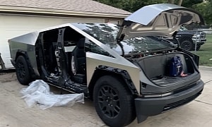 Man Buys the First Totaled Tesla Cybertruck, How Is He Even Going To Get Parts for It?