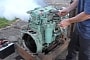 Man Buys Unused 72-Year-Old Rolls-Royce Crate Engine for Scrap Money, Gets It Running
