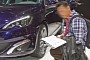 Man Copies Features From The Peugeot 308 SW at Geneva