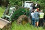 Man Crushed by Tractor Manages to Call For Help