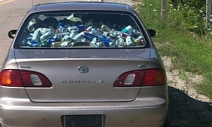 Man Fills Up His Car With Beer Cans, Secures Meeting With the Police