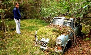 Man Finds His ’67 Ford Anglia 40 Years after He Abandoned It