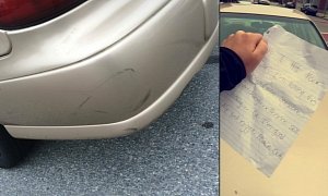 Man Finds Passive-Aggressive Note on His Car After Hit and Run