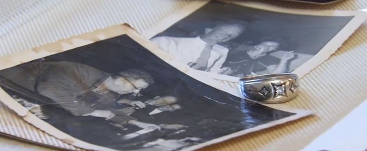 Wedding ring lost 45 years ago, recovered from Oldsmobile engine