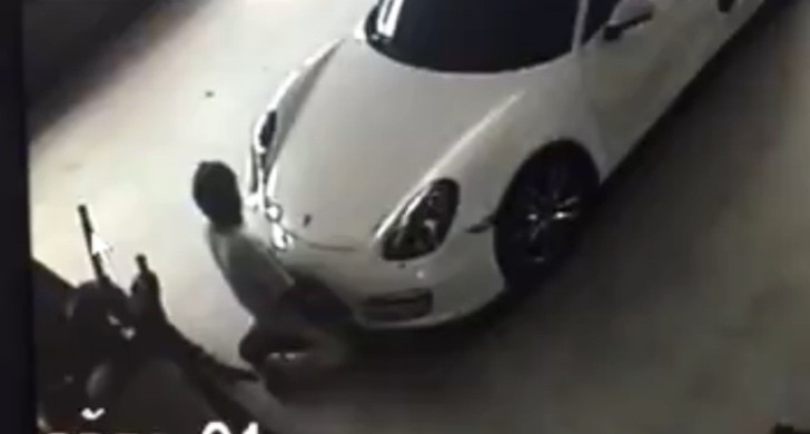 Dude having sex with a Porsche