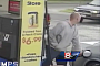 Man Is Nearly Crushed by Out of Control SUV while Refueling