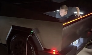 Man Locks Himself Inside the Cargo Bed of a Tesla Cybertruck, Here's How He Got Out