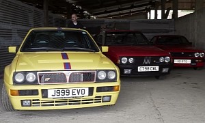 Man Owns Rare Collection of 80s and 90s Cars in Scattered Rustic Barns in Nottinghamshire