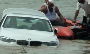 Man Sinks Birthday Present BMW in River Because He Really Wanted a Jaguar