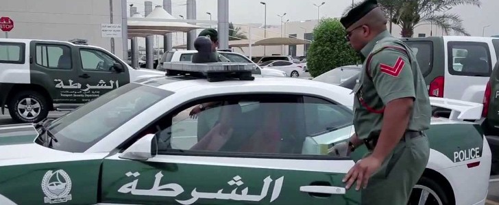 You don't want to mess with the Dubai Police 
