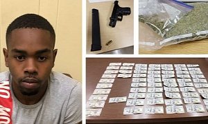 Man Tries to Take Driving Test in Car With Drugs, Gun And Money, Fails